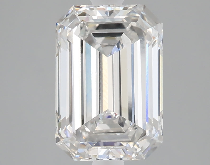 2.59 ct Emerald Lab Grown Diamond · E / VVS2
