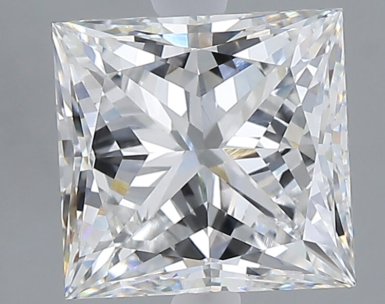 3.09 ct Princess Lab Grown Diamond · E / VVS2