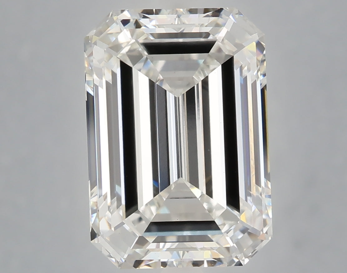 6.06 ct Emerald Lab Grown Diamond · F / VVS2 · IGI Certified