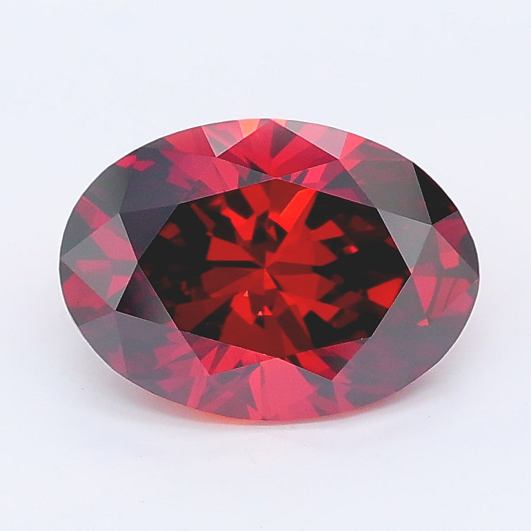 1.99 ct Fancy Deep Orange Oval Lab Grown Diamond · VS1 · IGI Certified