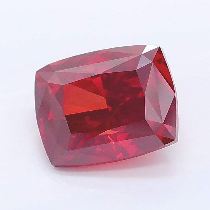 1.91 ct Fancy Deep Red Cushion Lab Grown Diamond · VS1 · IGI Certified