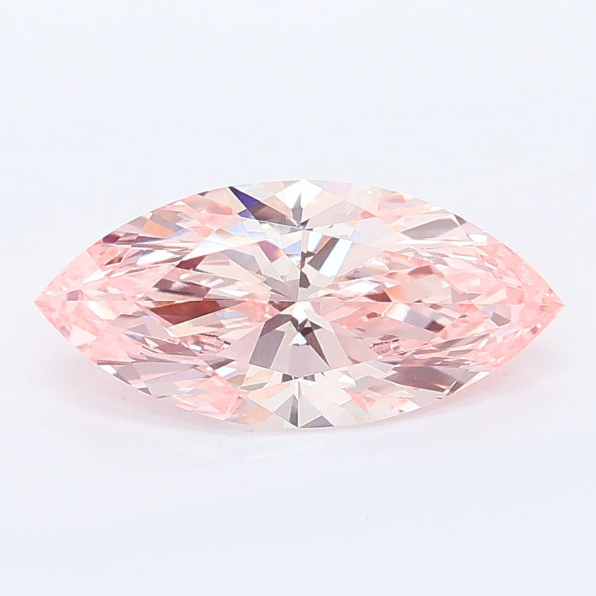 1.55 ct Fancy Intense Pink Marquise Lab Grown Diamond · VS1 · IGI Certified