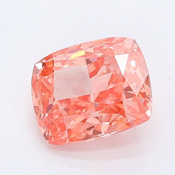 1.02 ct Fancy Vivid Pink Cushion Lab Grown Diamond · VS1 · IGI Certified