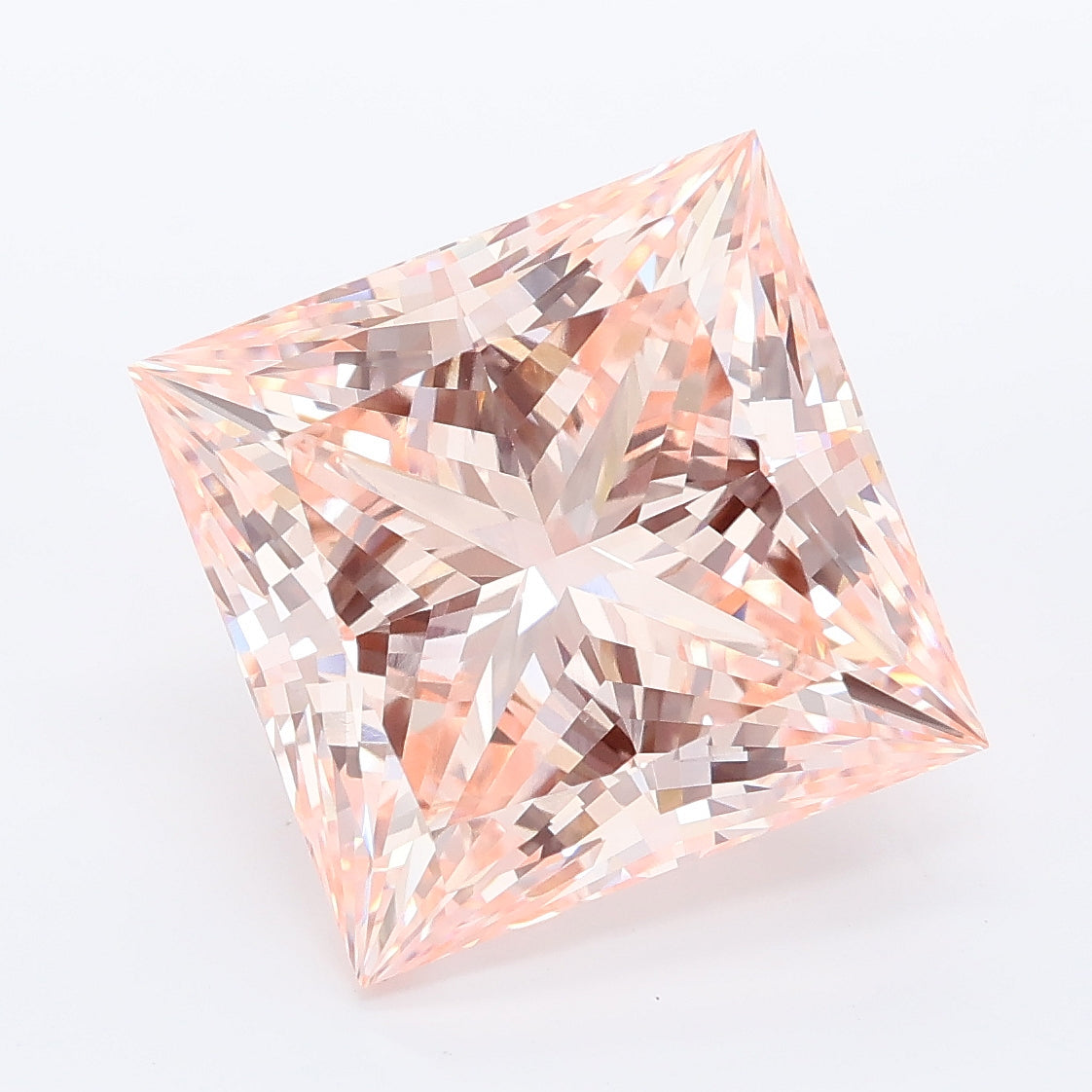8.05 ct Fancy Intense Pink Princess Lab Grown Diamond · VVS2 · IGI Certified